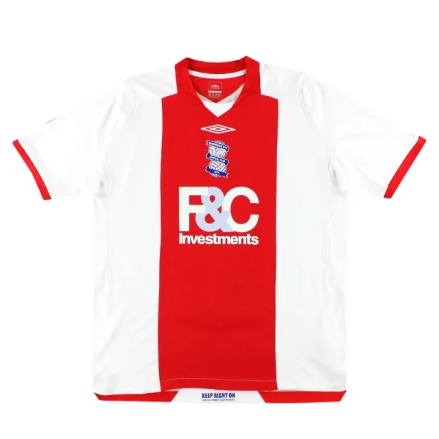 2008-09 Birmingham Umbro Away Shirt XL - Birmingham City / Excellent 