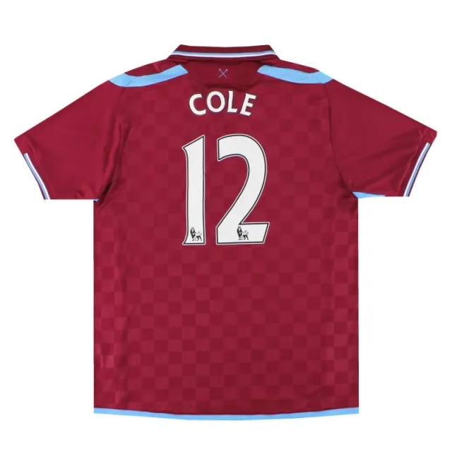 2009-10 West Ham Umbro Home Shirt Cole #12 *w/tags* L - West Ham / w/tags 