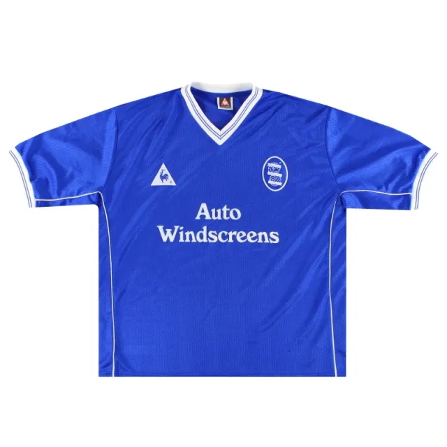 2000-01 Birmingham Le Coq Sportif Home Shirt XL - Birmingham City / Excellent 