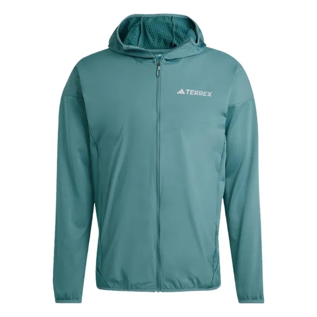 adidas Terrex XPR Wind Fleece Running Jacket Men - Dark Green
