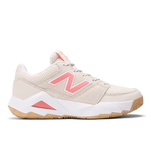 New Balance Women's Coco Delray in Beige/Red Synthetic