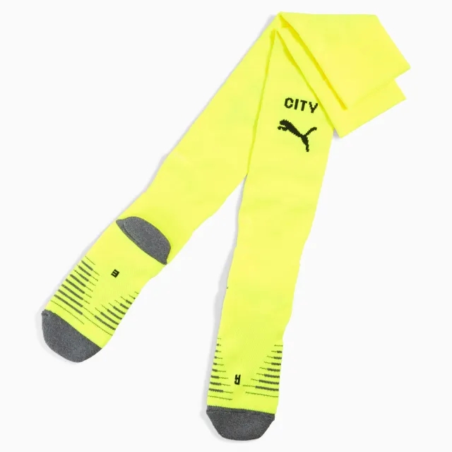 PUMA Manchester City 25/26 Socks Men, Yellow Alert/Black, size 12-14
