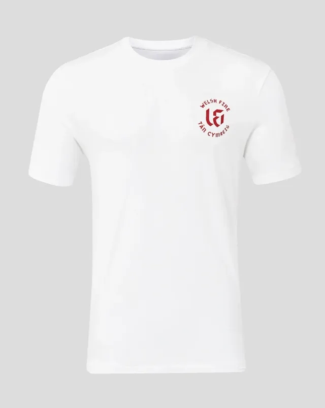Castore The Hundred Welsh Fire Adult T-shirt