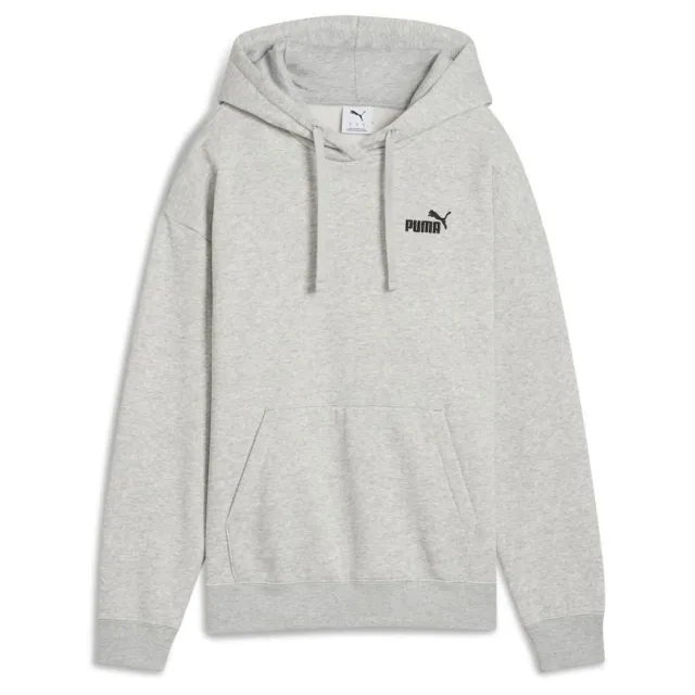 Ess Small No. 1 Logo Comfort Hoodie Fl Light Gray Heather - ['Grey']