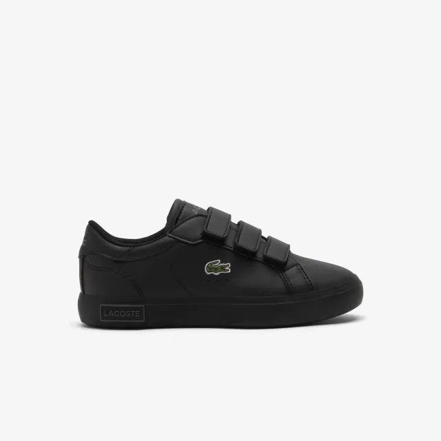 Lacoste Children's Powercourt Sneakers - Black