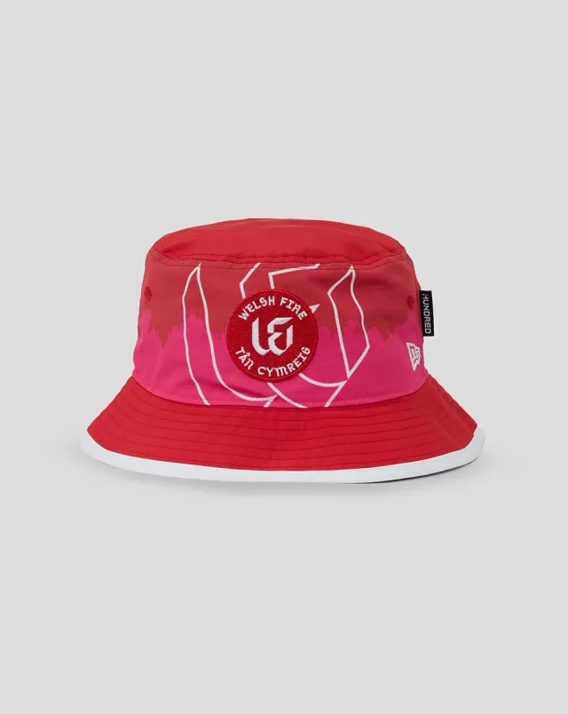 Castore New Era Aop Bucket Hat Weifir - Welsh Fire - Red