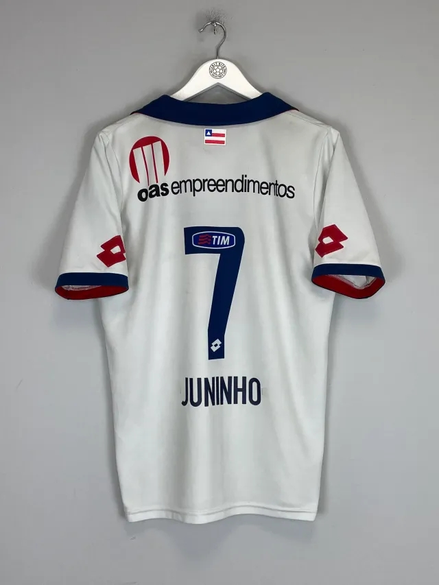 2011 CLUBE BAHIA JUNINHO #7 HOME SHIRT (M) LOTTO | CULT KITS