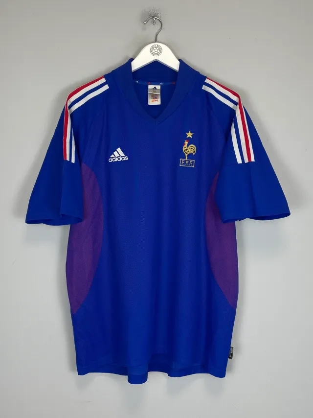 2002/04 FRANCE #22 HOME SHIRT (XL) ADIDAS | CULT KITS