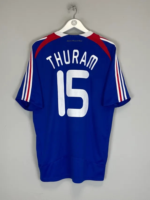 2007/08 FRANCE THURAM #15 HOME SHIRT (L) ADIDAS | CULT KITS