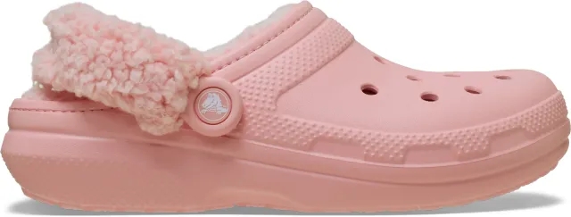 Crocs | Unisex | Classic Fleece Lined | Clogs | Powder Pink | W4/M3