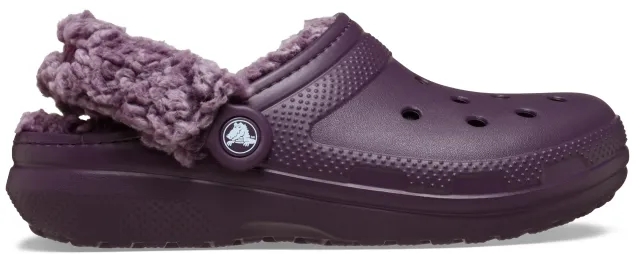 Crocs | Unisex | Classic Fleece Lined | Clogs | Plush Plum | W4/M3