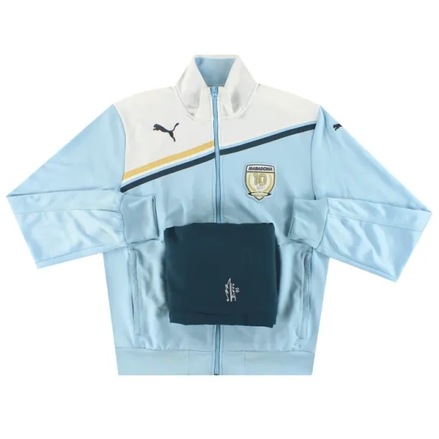 2010 Diego Maradona Puma King Tracksuit *As New* M - Argentina / As New 