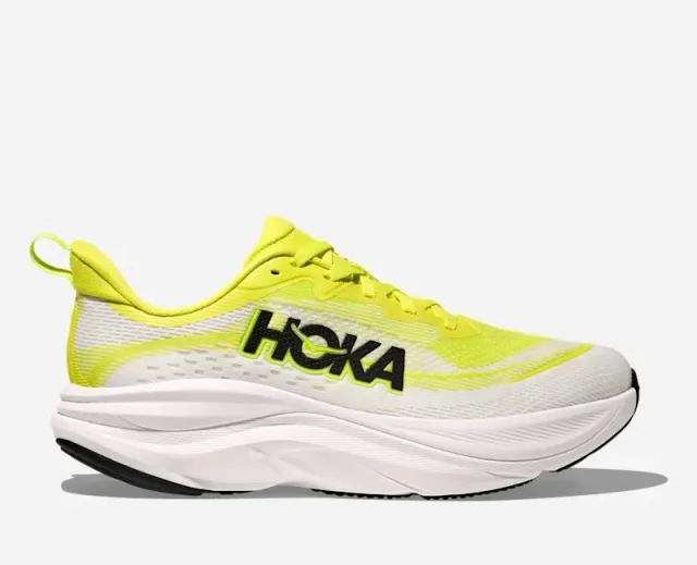 Hoka Men's Skyflow In Neon Hoka Citrus/Neon White