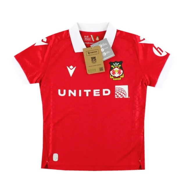 2024-25 Wrexham Macron Home Shirt *BNIB* Youth - Wrexham / w/tags 