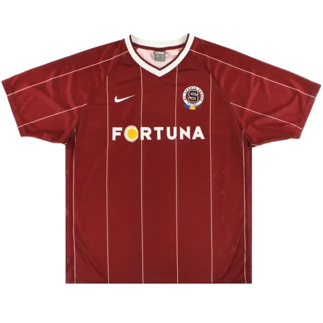 2007-08 Sparta Prague Nike Home Shirt M - Other European Clubs / Excellent 