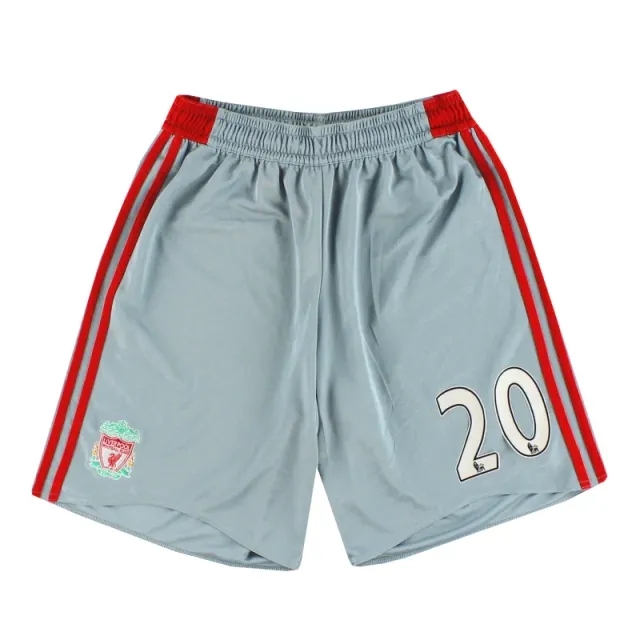 2008-10 Liverpool adidas Away Shorts #20 M - Liverpool / Excellent 