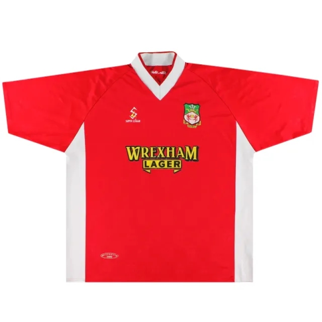 1999-00 Wrexham Millennium Home Shirt #14 XXL - Wrexham / Very good 