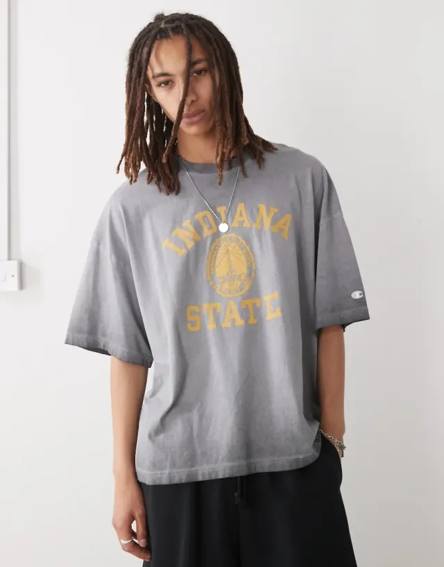 Champion Graphic T-Shirt In Black