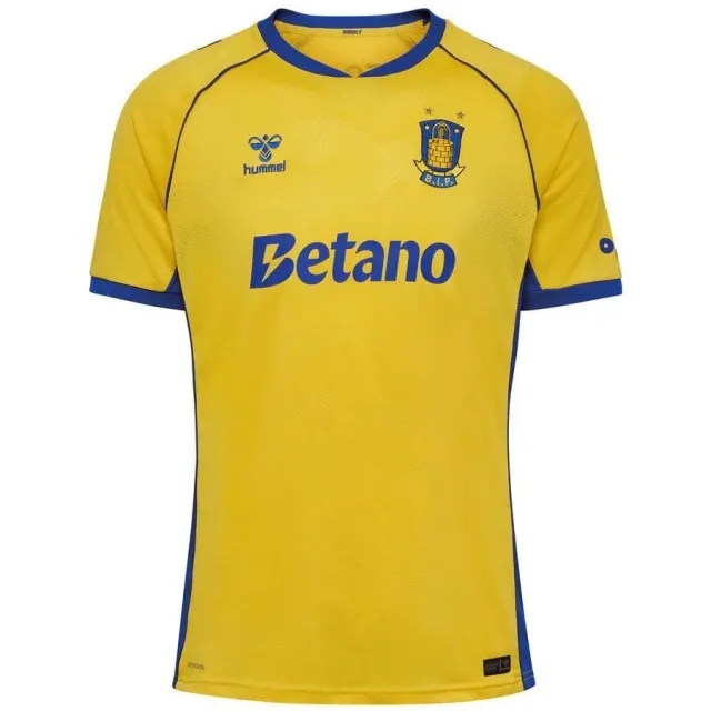 Brøndby If Home Shirt 2025/26 - ['Yellow']