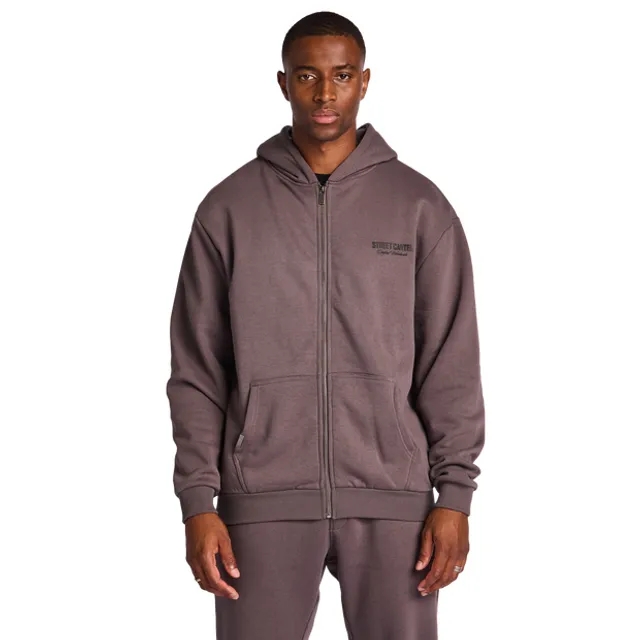 Street Cartel Russo Men Hoodies - Grey