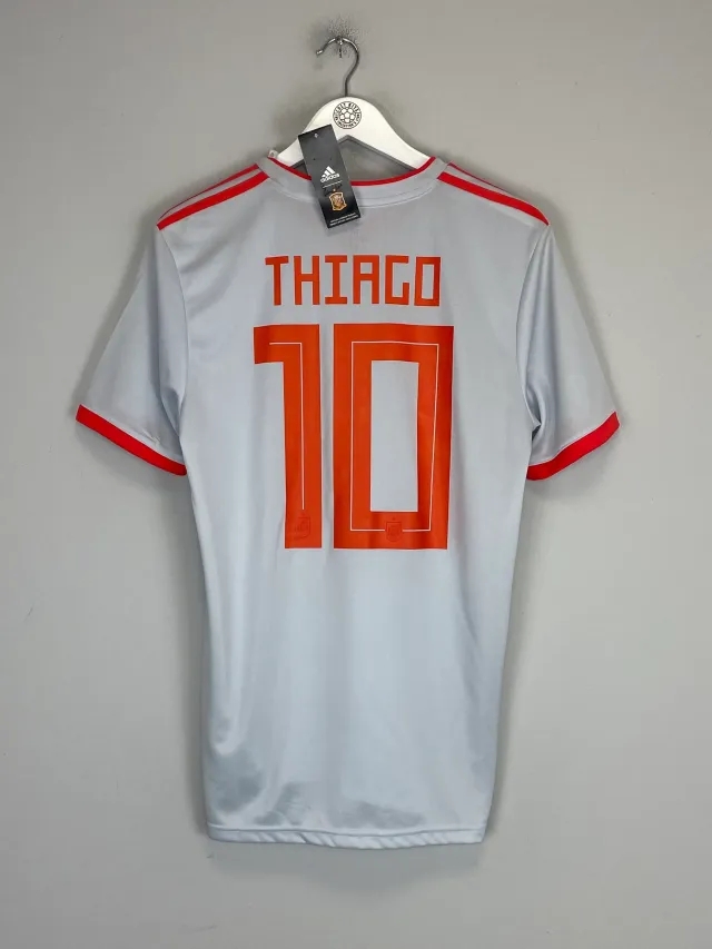 2018/19 SPAIN THIAGO #10 *BNWT* AWAY SHIRT (M) ADIDAS | CULT KITS