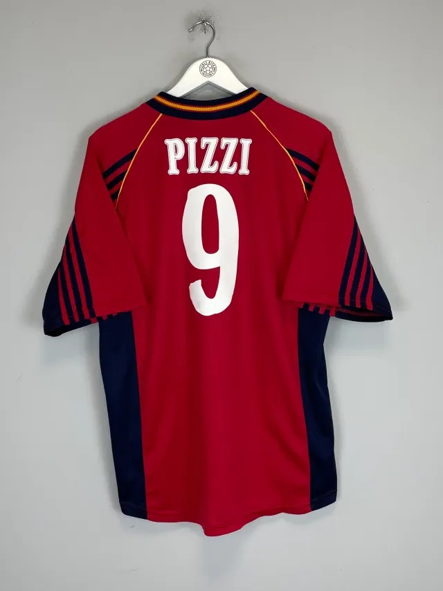 1998/99 SPAIN PIZZI #9 HOME SHIRT (L) ADIDAS | CULT KITS