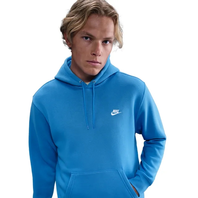 Nike fleece Men Hoodies - Blue