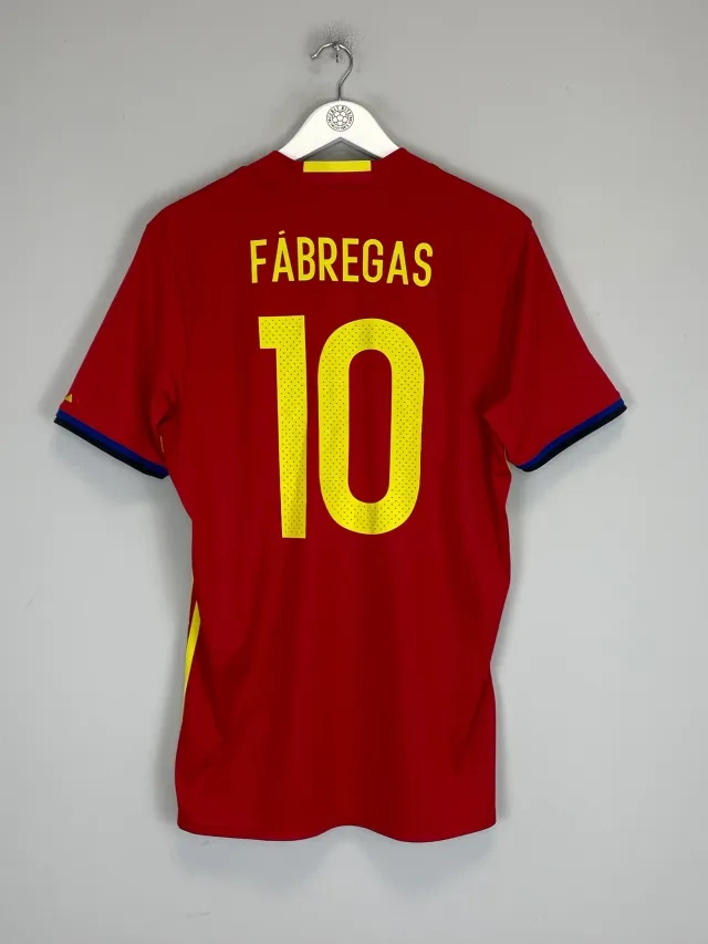 2016/17 SPAIN FABREGAS #10 HOME SHIRT (L) ADIDAS | CULT KITS