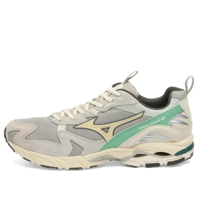 Mizuno WAVE RIDER 10 PREMIUM Sneaker Opal Gray/Pristine/Creme De Menthe