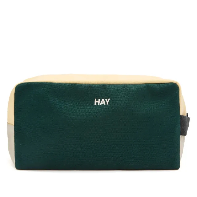 HAY Multi Wash Bag Dark Green Multi