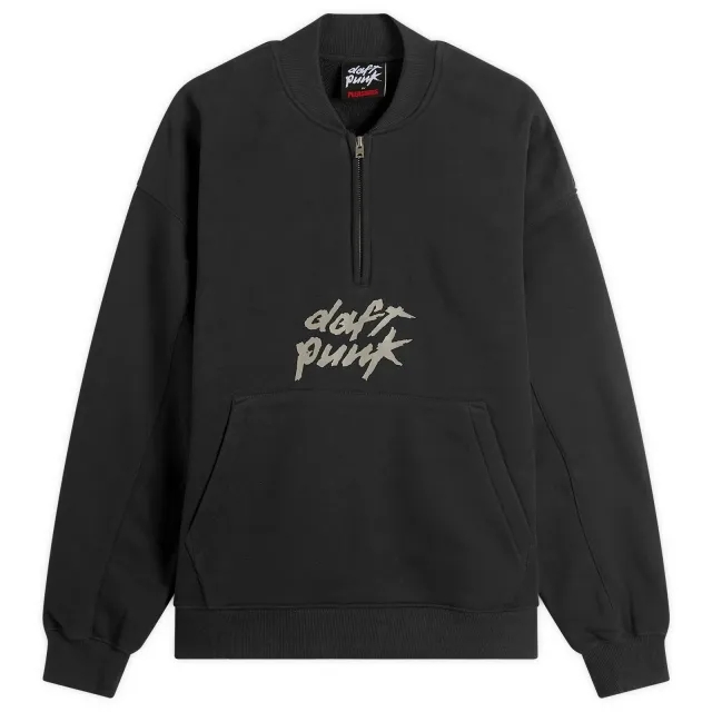 Pleasures Men's Primetime Quarter Zip Black