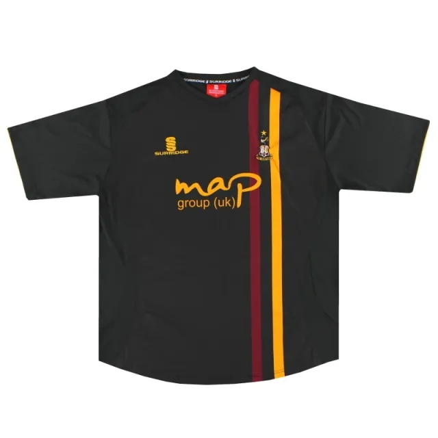 2009-10 Bradford City Surridge Away Shirt XL - Bradford City / Excellent 