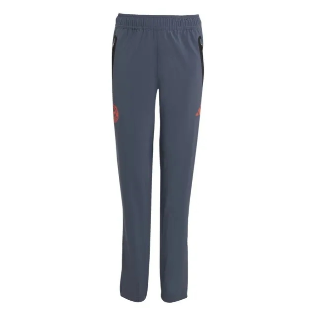 Bayern München Training Trousers Tiro 25 Competition Vis Tech Travel - Bold Onix/Easy Coral Kids - ['Grey']