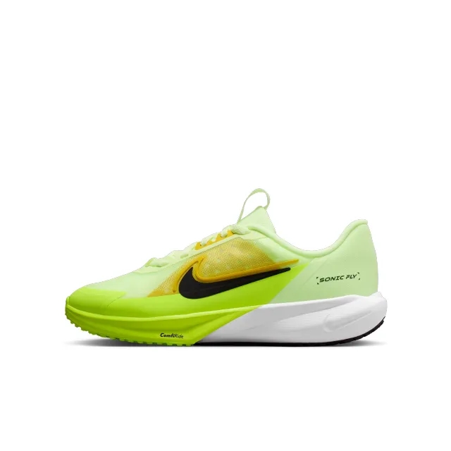Nike Sonic Fly Older Kids' Running Shoes - Yellow