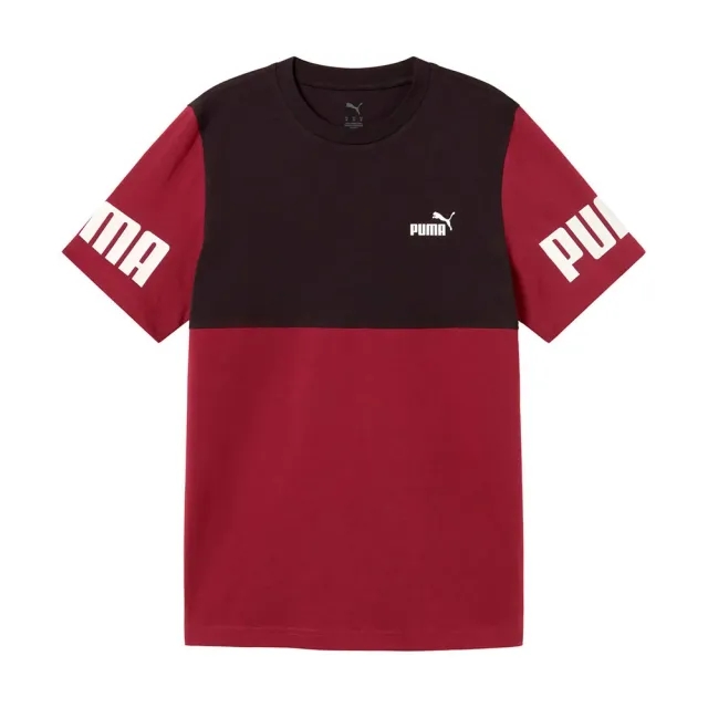Puma Power Colorblock Short Sleeve T-shirt