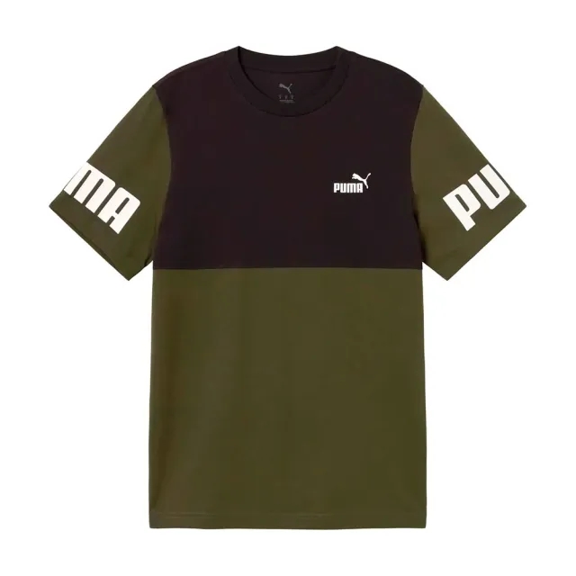 Puma Power Colorblock Short Sleeve T-shirt
