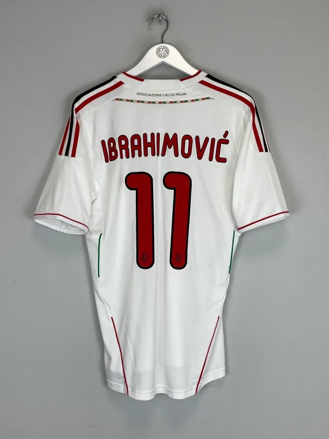 2011/12 AC MILAN IBRAHIMOVIC #11 AWAY SHIRT (M) ADIDAS | CULT KITS