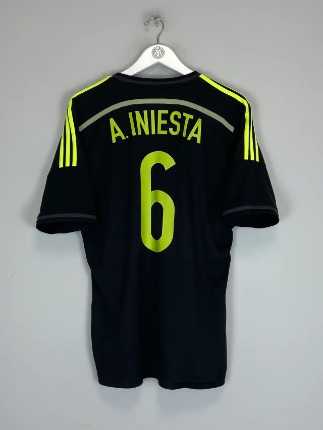 2013/15 SPAIN INIESTA #6 AWAY SHIRT (L) ADIDAS | CULT KITS