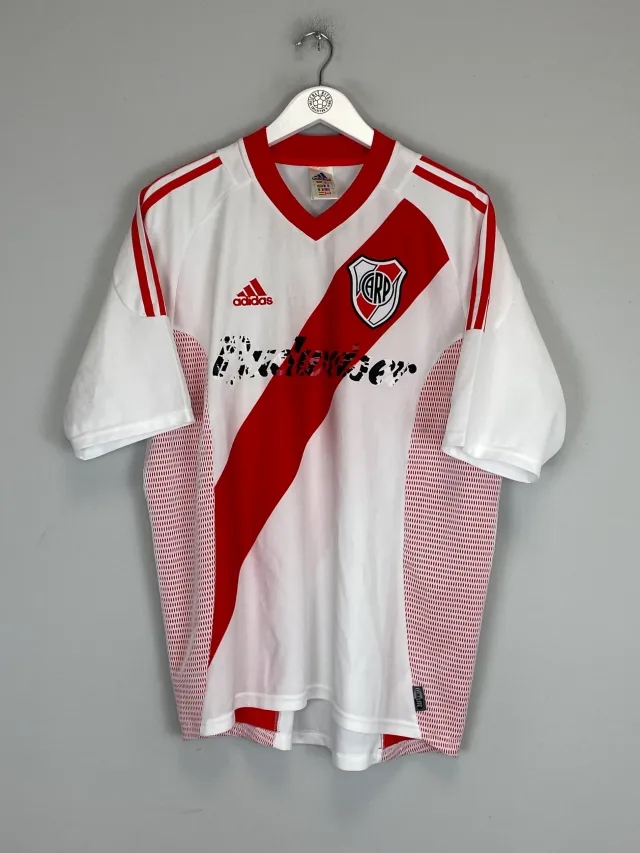 2002/04 RIVER PLATE HOME SHIRT (L) ADIDAS | CULT KITS