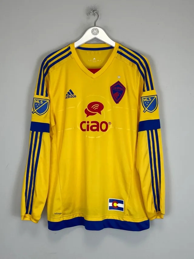 2016/17 COLORADO RAPIDS #18 *PLAYER ISSUE* L/S AWAY SHIRT (XL) ADIDAS | CULT KITS
