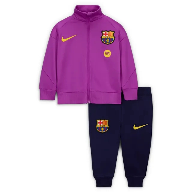 F.C. Barcelona Strike Baby/Toddler Nike Dri-FIT Football Knit Tracksuit - Purple - Polyester