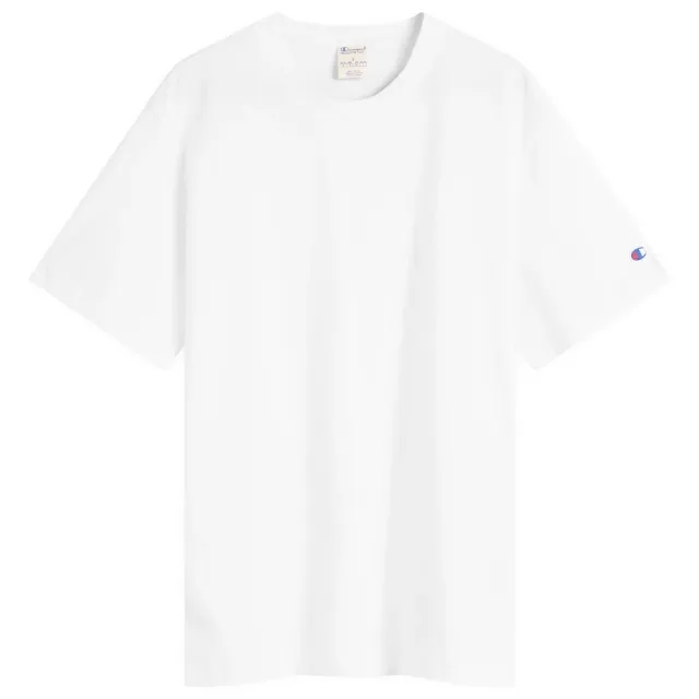Champion Men's Reverse Weave Loose Fit T-Shirt White