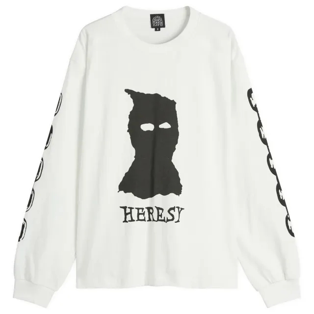 Heresy Men's Cultist Long Sleeve T-Shirt Ecru