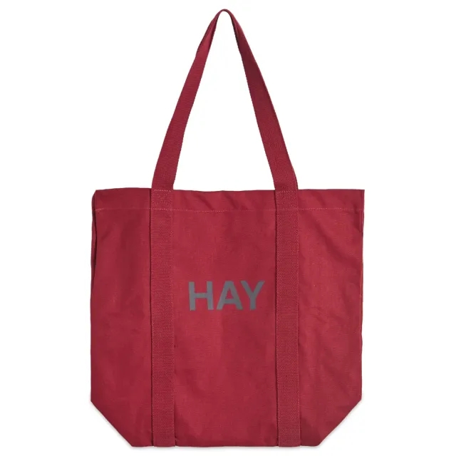 HAY Shopper Bag Burgundy