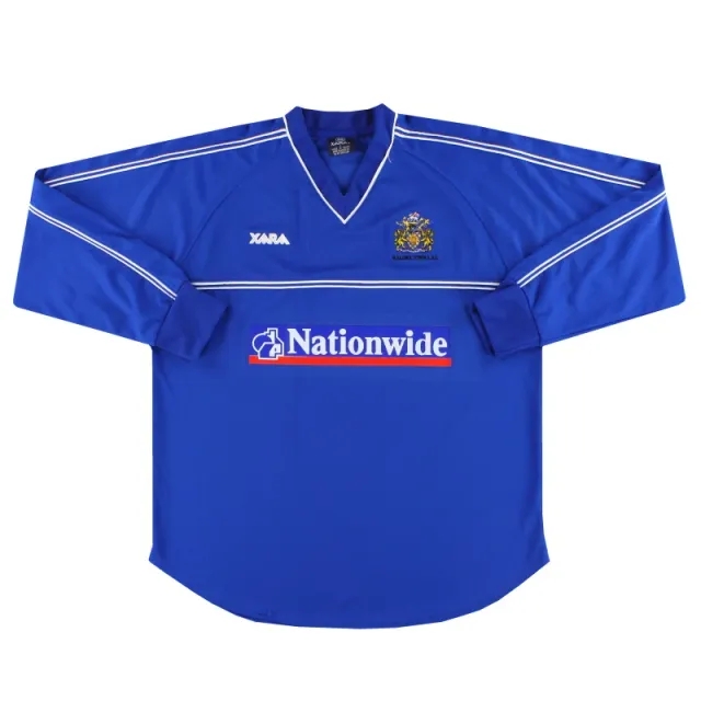 2000-04 Halifax Town Home Shirt L/S L - Other Non League Clubs / Excellent 