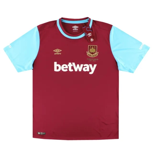 2015-16 West Ham Umbro 'Boleyn Ground' Home Shirt *w/tags* XXL - West Ham / w/tags 