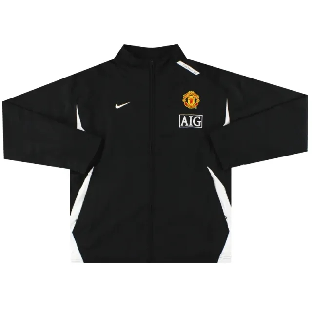 2007-08 Manchester United Nike Track Jacket L - Manchester United / Excellent 