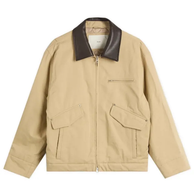 DUNST Women's Canvas Work Jacket Beige