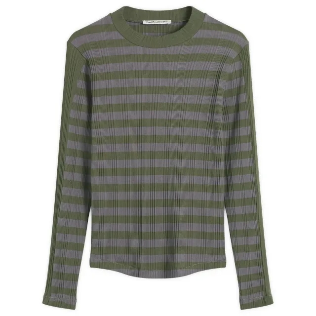YMC Women's High Rains Top Black/Grey