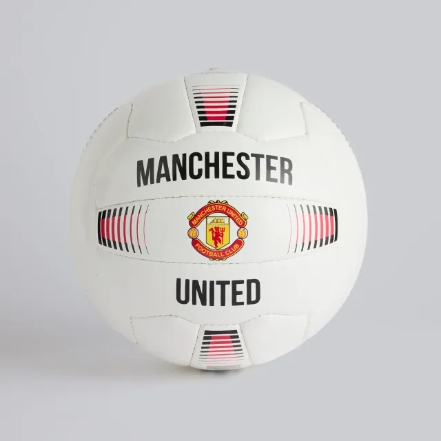 Manchester United 90s Football Size 5 White